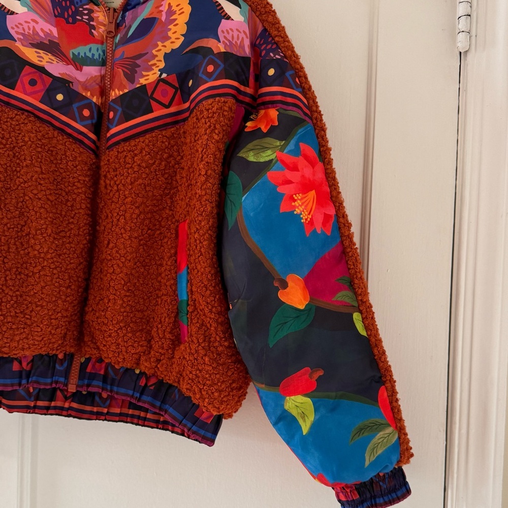 Farm Rio Lucy Floral Jacket - Picture 10 of 14